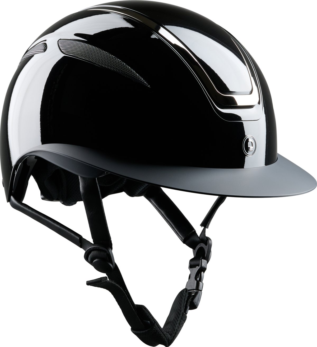 Equipage MIPS Guardian riding helmet Glossy Plain - Black