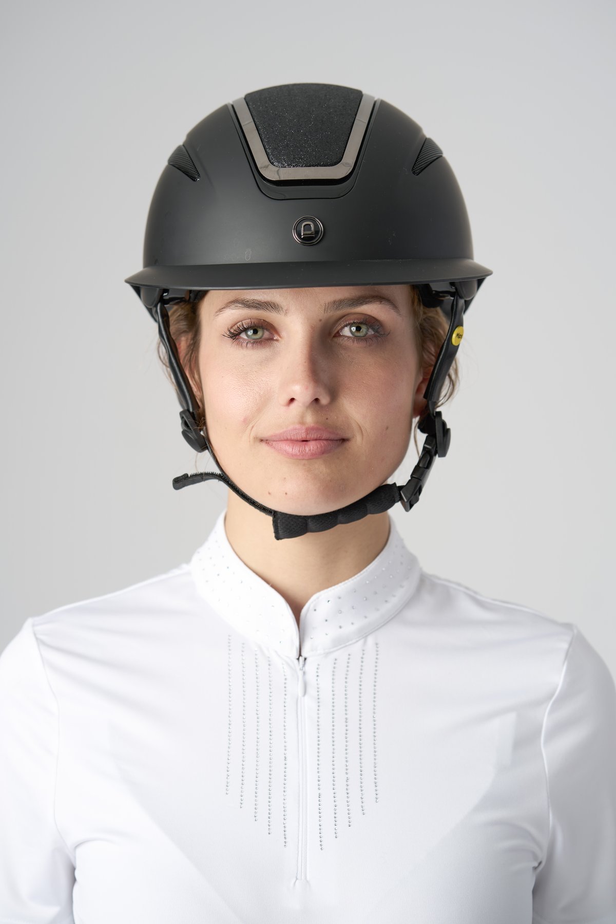 Equipage MIPS Guardian riding helmet Matt Plain - Black - 3