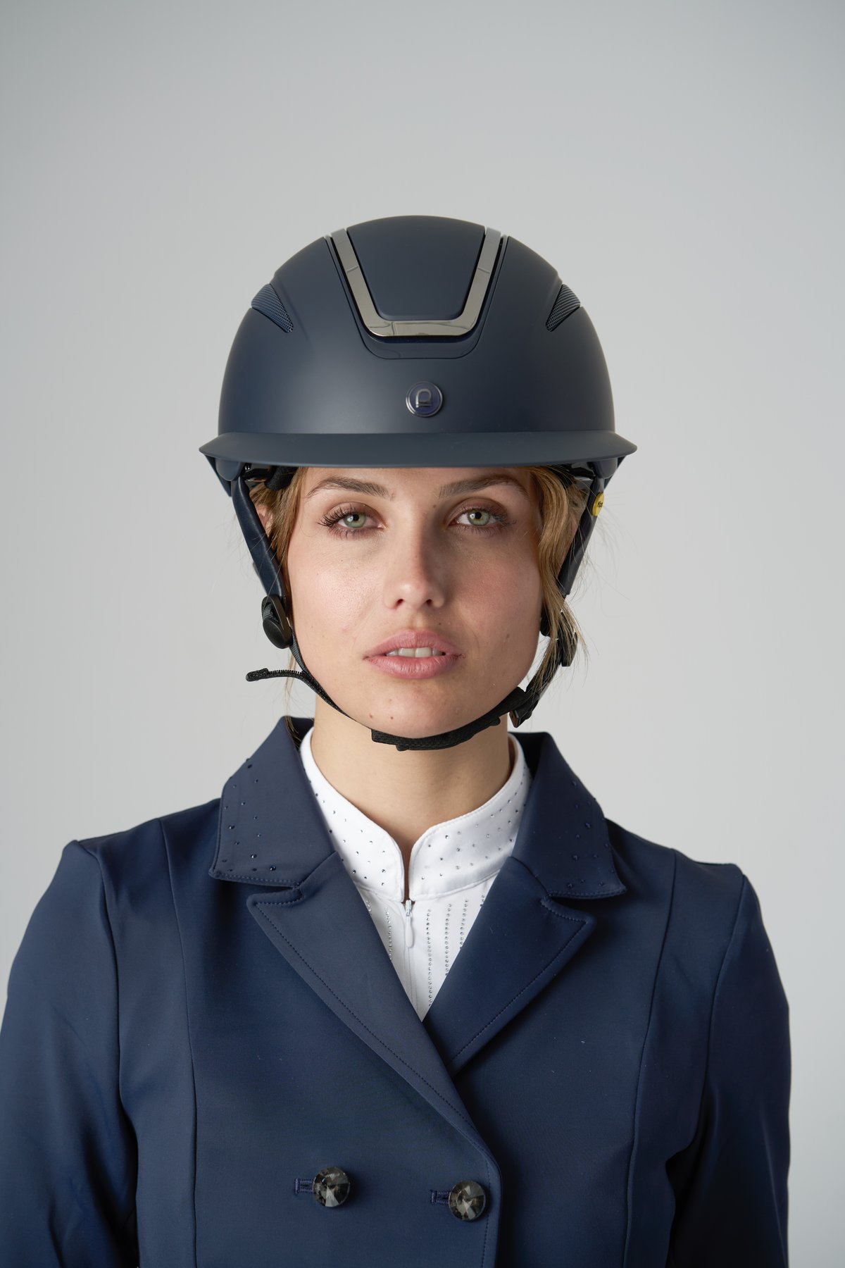 Equipage MIPS Guardian riding helmet Matt Plain - Navy - 4