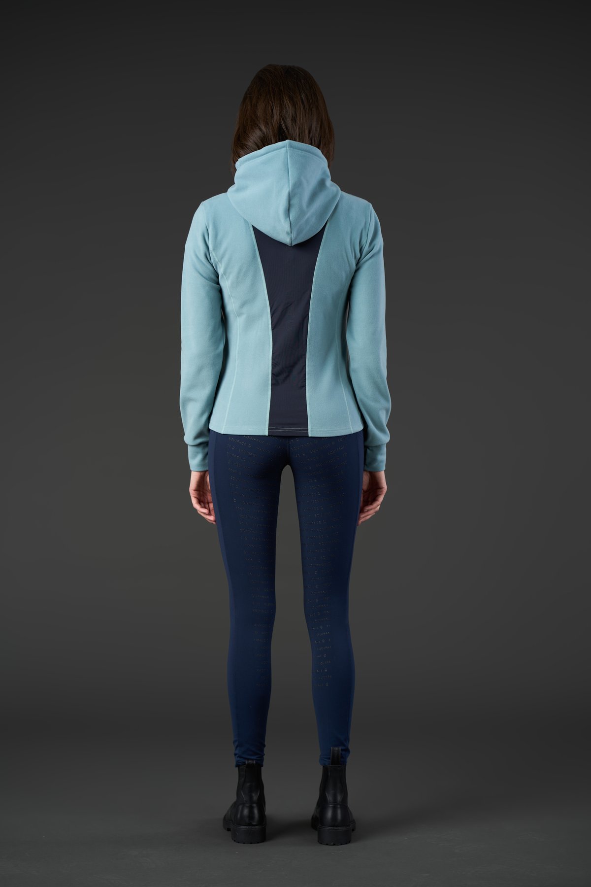 Equipage Abigail vetoketjullinen huppari - Arctic - 5