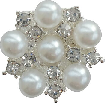 Strass/Perle Hårnål 20 pcs