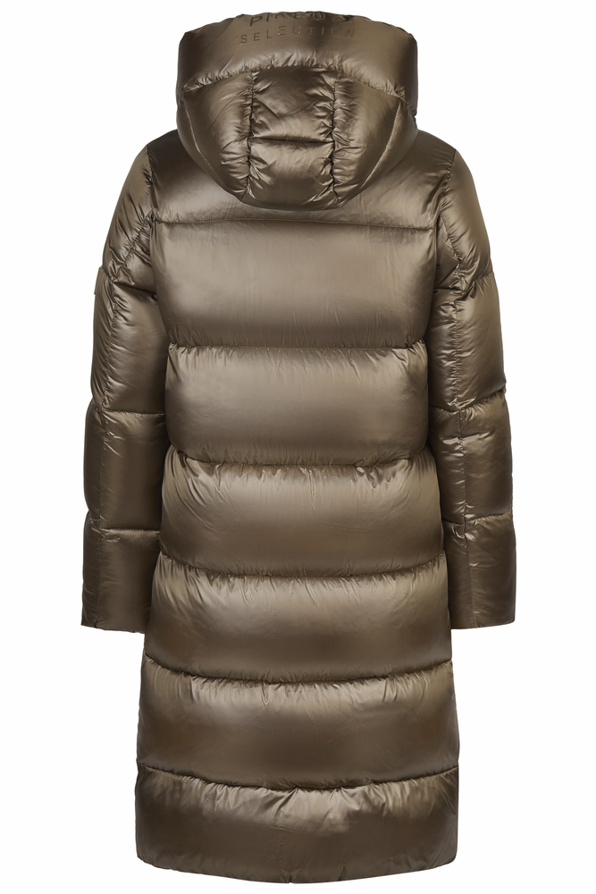 Pikeur Selection Quiltad Vinterkappa AW25  - Slate Brown , 40 - endast detta ex - 7