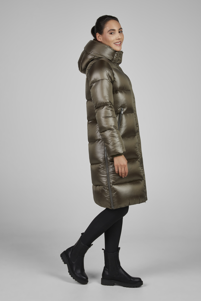 Pikeur Selection Quiltad Vinterkappa AW25  - Slate Brown , 40 - endast detta ex - 5