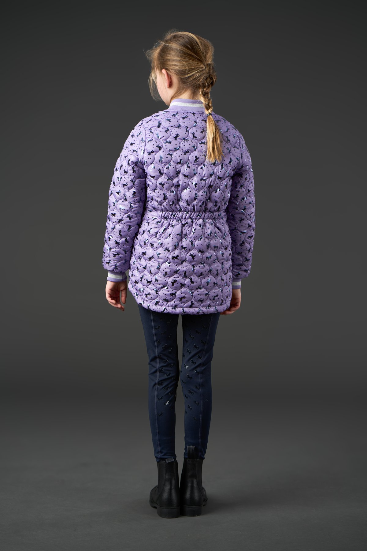 Equipage Alana riding jacket for kids Junior - Aster Purple - 5