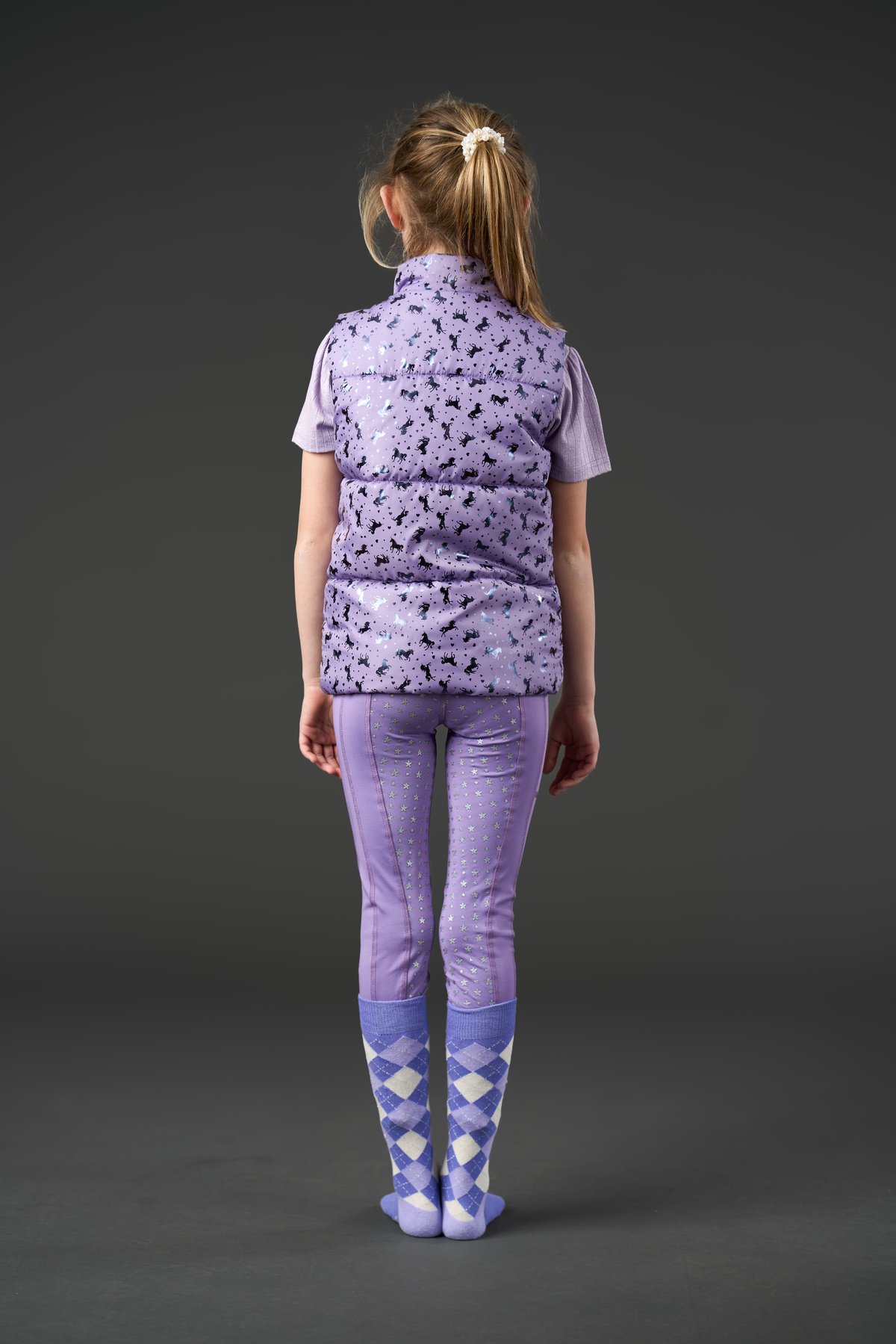 Equipage Alana riding vest for kids Junior - Aster Purple - 5