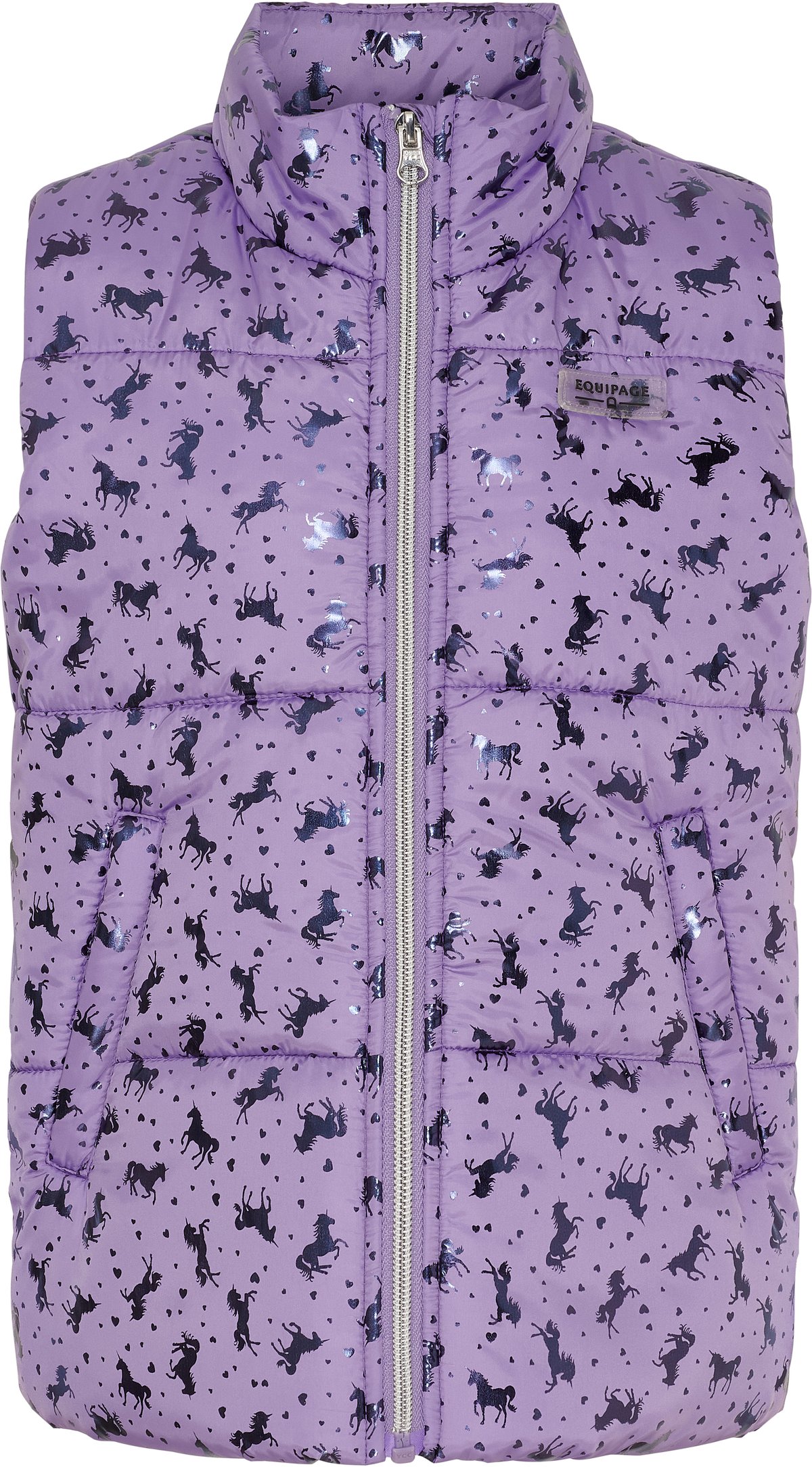 Equipage Alana riding vest for kids Junior - Aster Purple
