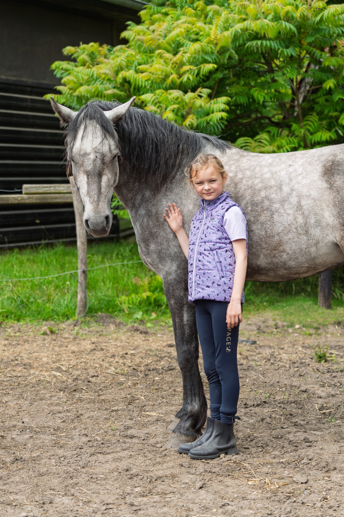 Equipage Alana riding vest for kids Junior - Aster Purple - 6