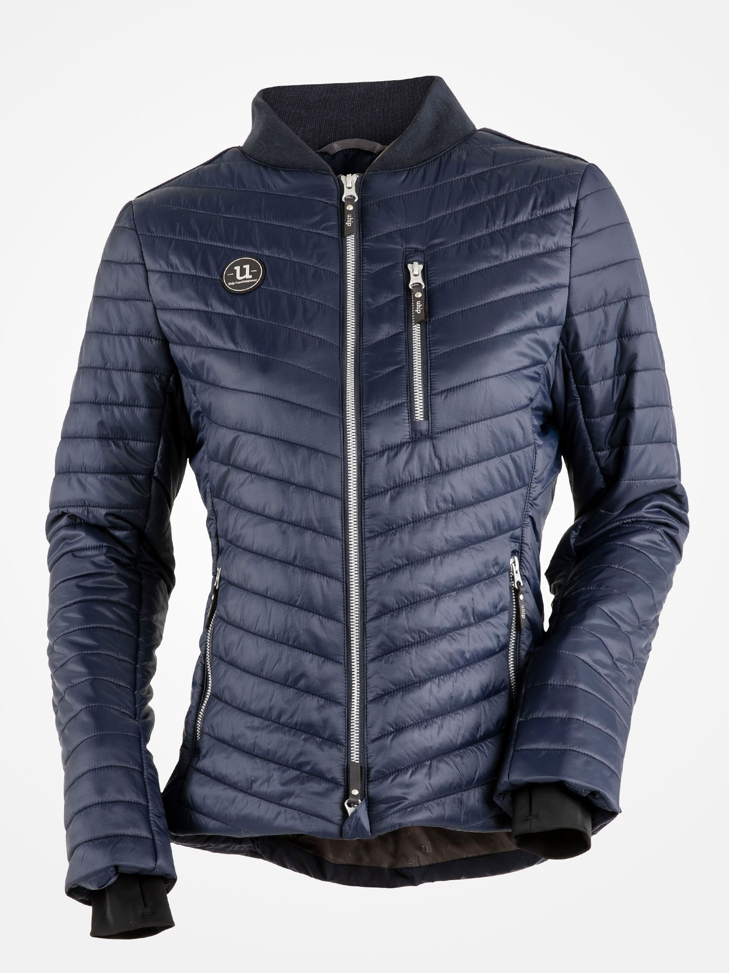 Uhip Dressed Bomber Jacket - Navy Blue , 38 - endast detta ex - 3
