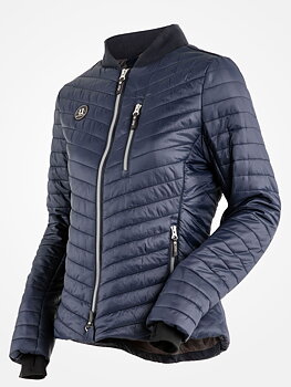 Uhip Dressed Bomber Jacket - Navy Blue , 38 - endast detta ex