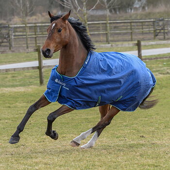 Bucas Smartex Turnout Rain Rug 0 g - Blue