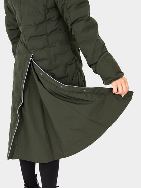 Uhip Ice Coat Talvitakki - Dark Green, 34 - vain tämä kappale - 3