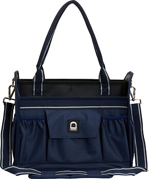 Equipage Adona mesh grooming bag - Navy