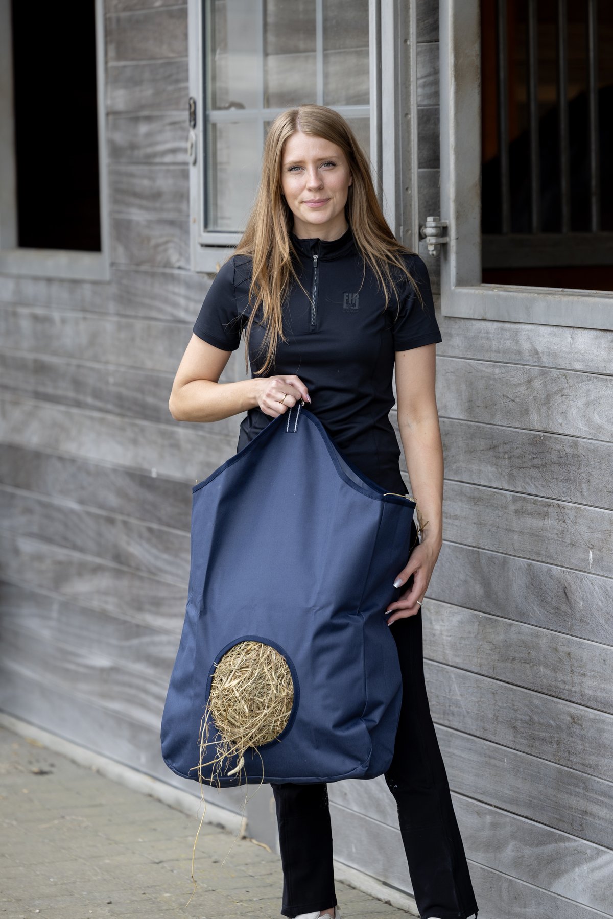 Equipage Abena hay bag - Navy - 2