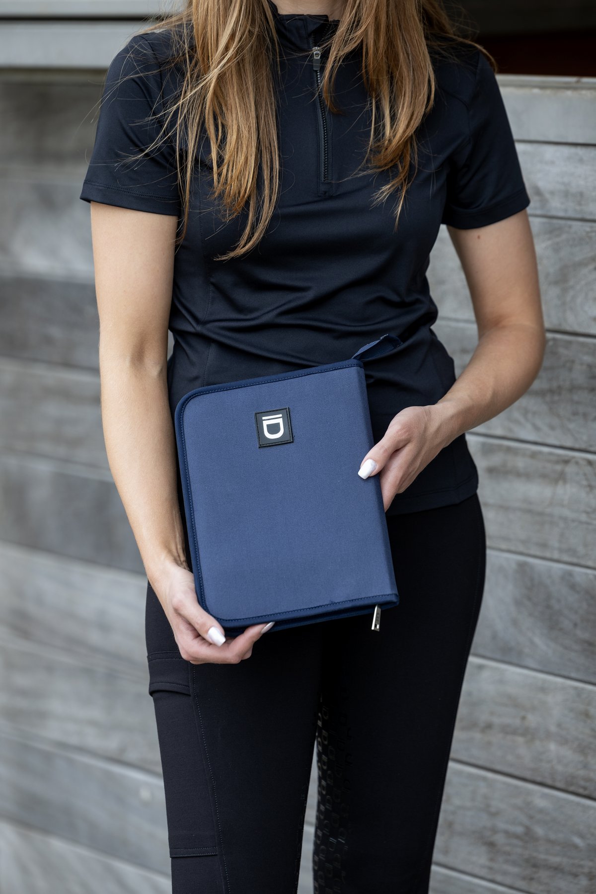 Equipage Agate passport bag - Navy - 2