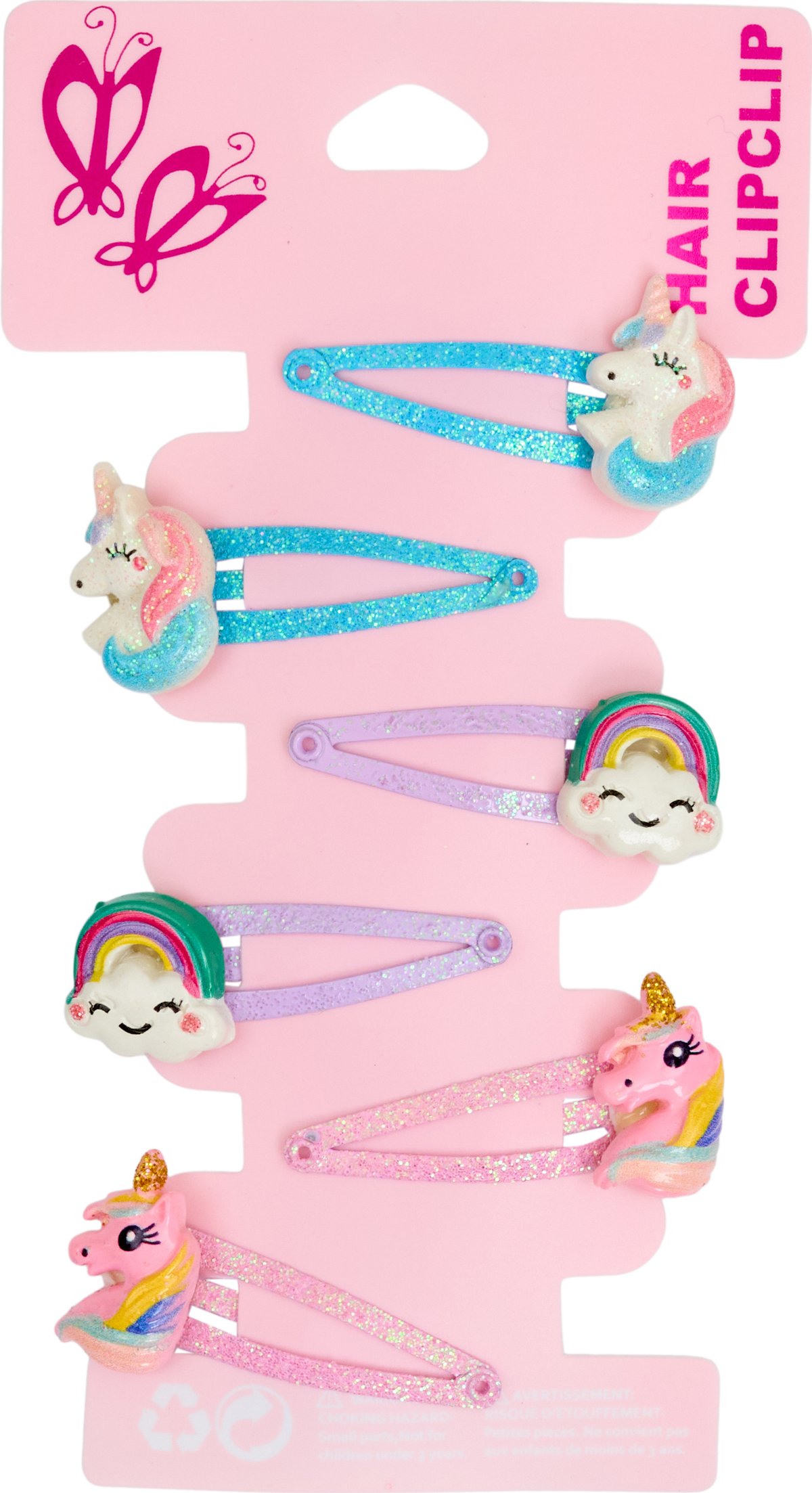 Equipage KIDS hair clip set of 3 pairs - Mix