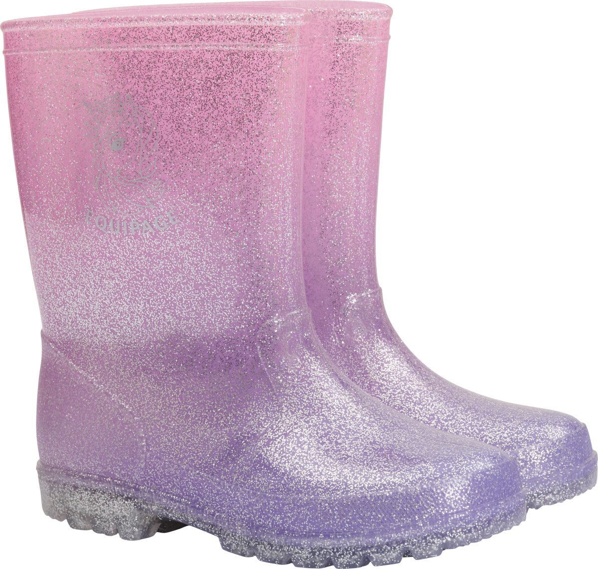 Equipage Gradient wellies for kids - Aster Purple