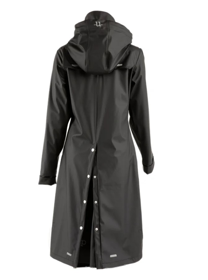 Uhip Winnie Raincoat - Jet Black - 2