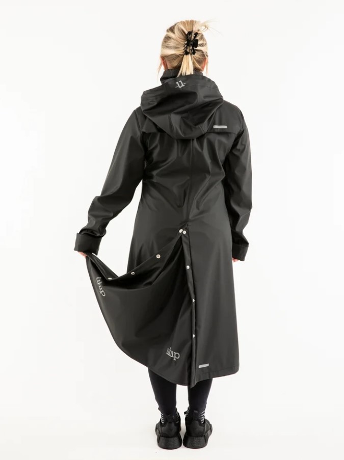 Uhip Winnie Raincoat - Jet Black - 7