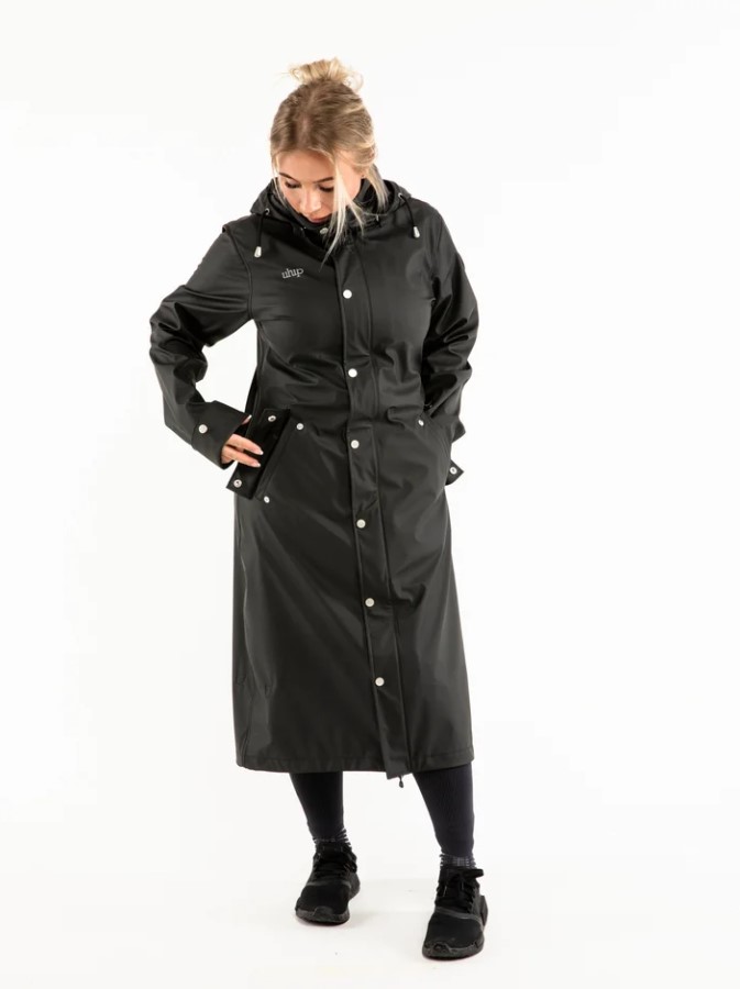Uhip Winnie Raincoat - Jet Black - 4