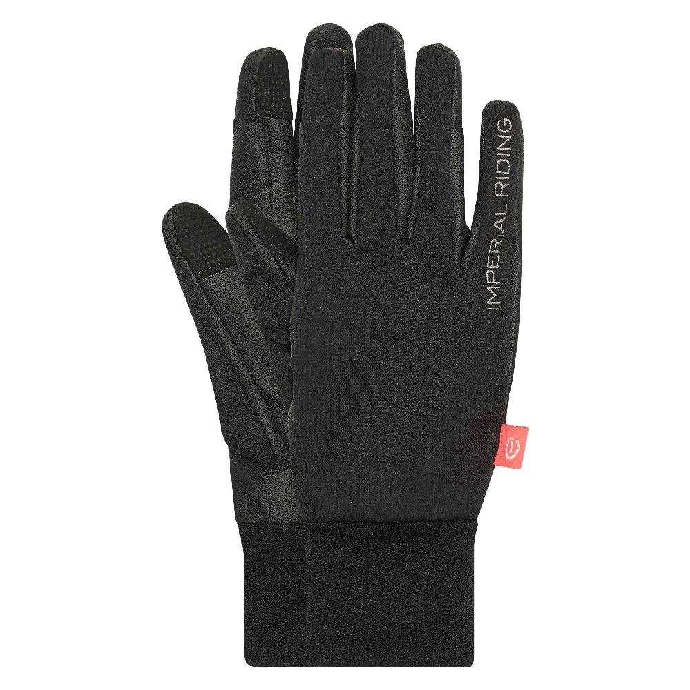 Imperial Riding KIDS Handschuhe Hide & Shine - Schwarz