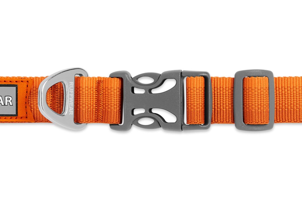 Ruffwear Front Range Collar ‑kaulapanta koiralle – Campfire Orange - 2