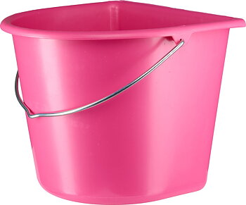 HorseGuard Bucket 15L with flat side - Pink
