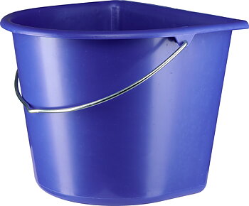 HorseGuard Bucket 15L with flat side - Royal blue