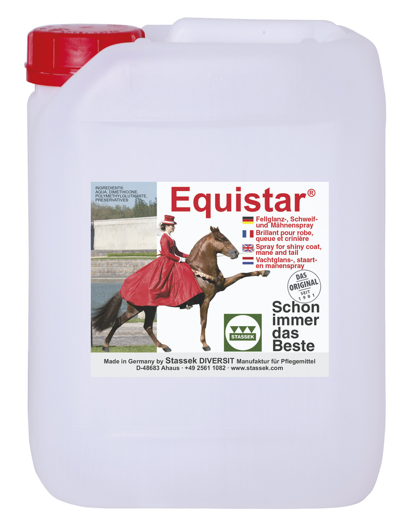 STASSEK EQUISTAR Spray For Glansande Päls, Man Och Svans - 4