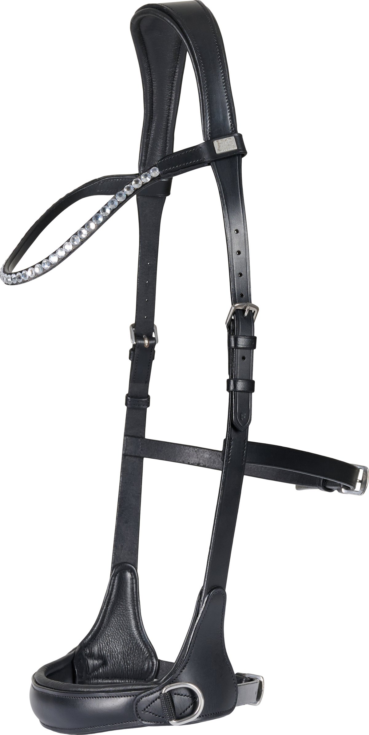 HorseGuard Horse Guard suolaton päitset - Black