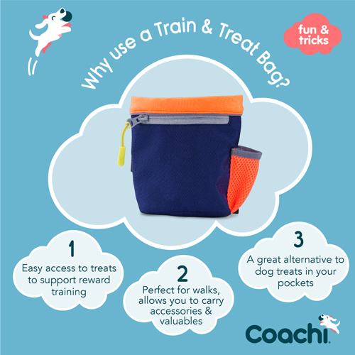 Coachi Tränings- och belöningsväska Navy & Coral&nbsp; - 2
