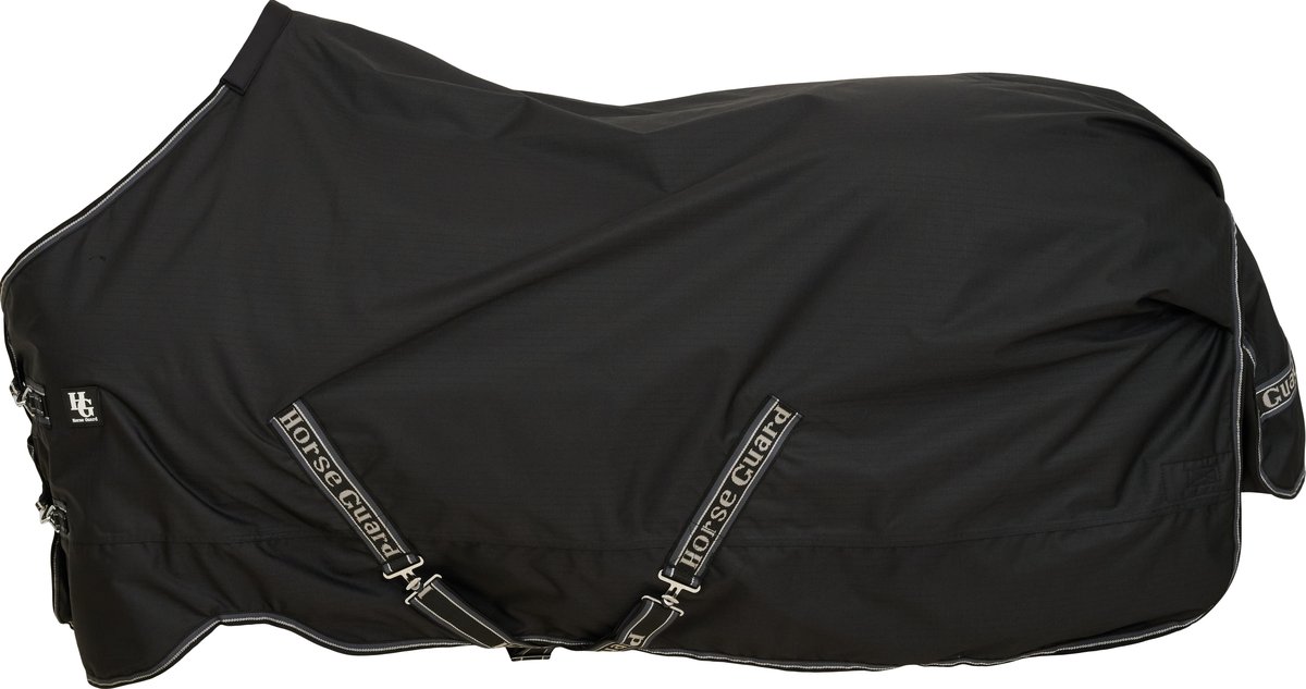 HorseGuard Horse Guard Aron 600D ulkoloimi teddy-fleecellä - Black