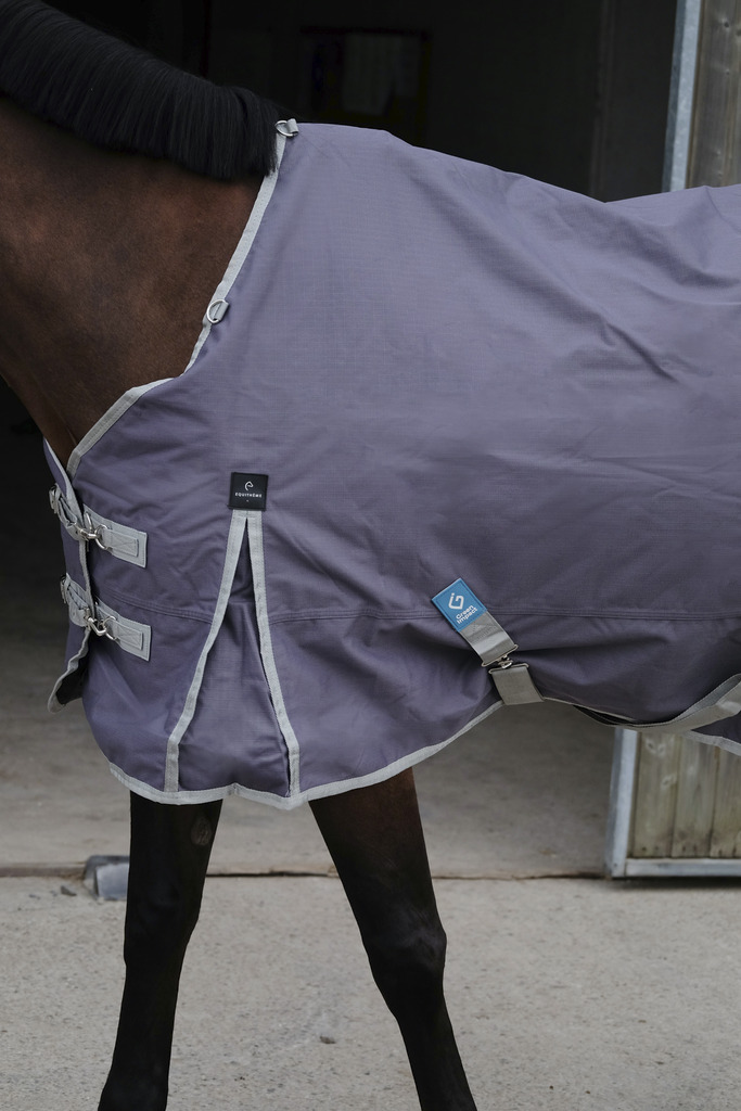EQUITHEME 'TYREX 1200D' Recycled Turnout Hästtäcke Taupe 50 g - 6