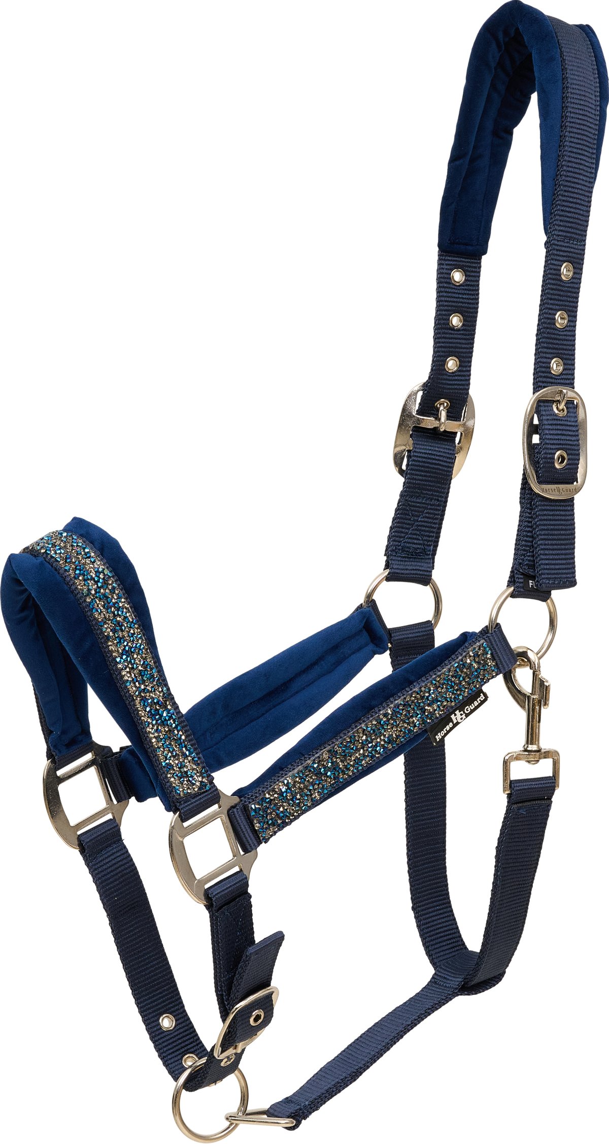 HorseGuard Horse Guard Angel glitter halter - Navy