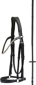HorseGuard Horse Guard Cryll 26.1 päitset pudottava nenäremmi - Black