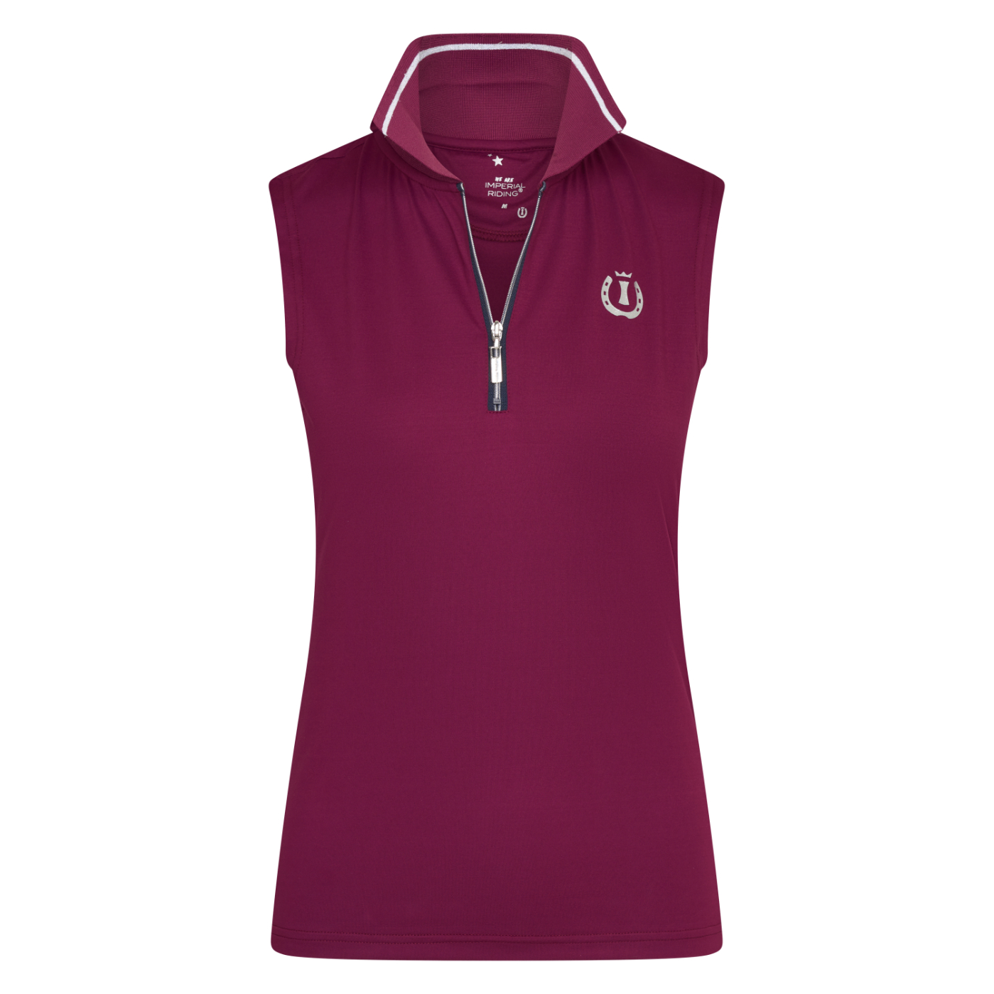 Imperial Riding Polo shirt tech Tessy Dark Flower (XS)