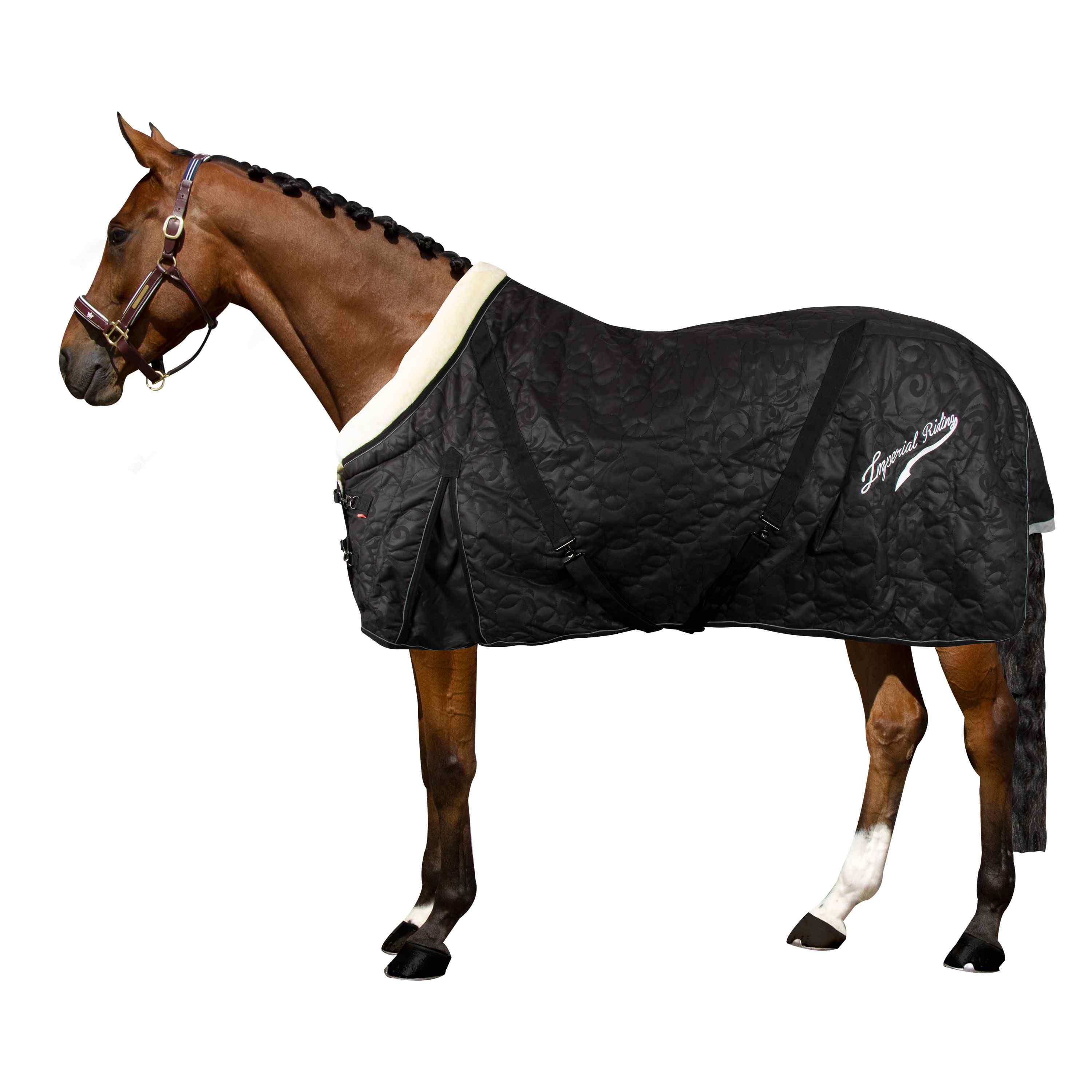 Imperial Riding Stable blanket Super-dry 250gr Black - 3