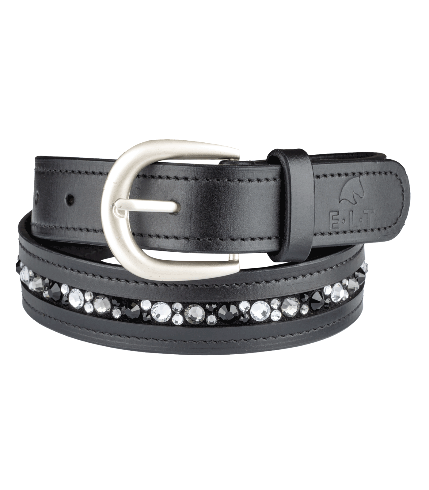 Waldhausen Jewel leather belt Black