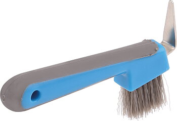 HorseGuard Ag+ hoof pick with soft grip - Blue
