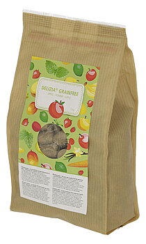 Delizia Grainfree Hästgodis - Äpple - 1 kg