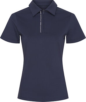CATAGO Nash Zip Polo - Navy