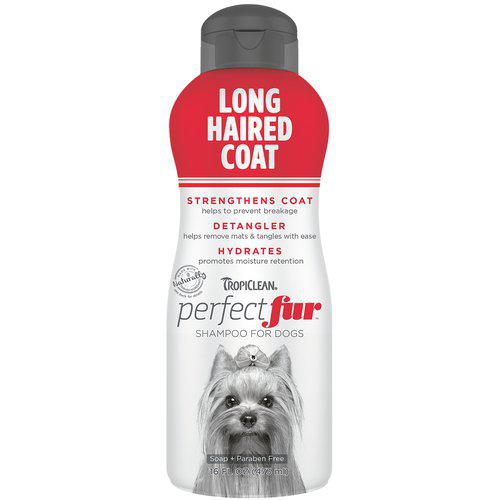 Tropiclean Perfect Fur Shampoo Pitkälle Turkille - 473 ml