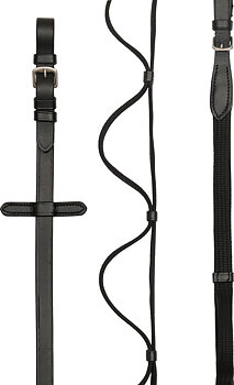HorseGuard Loop-ohjakset 16mm - Black
