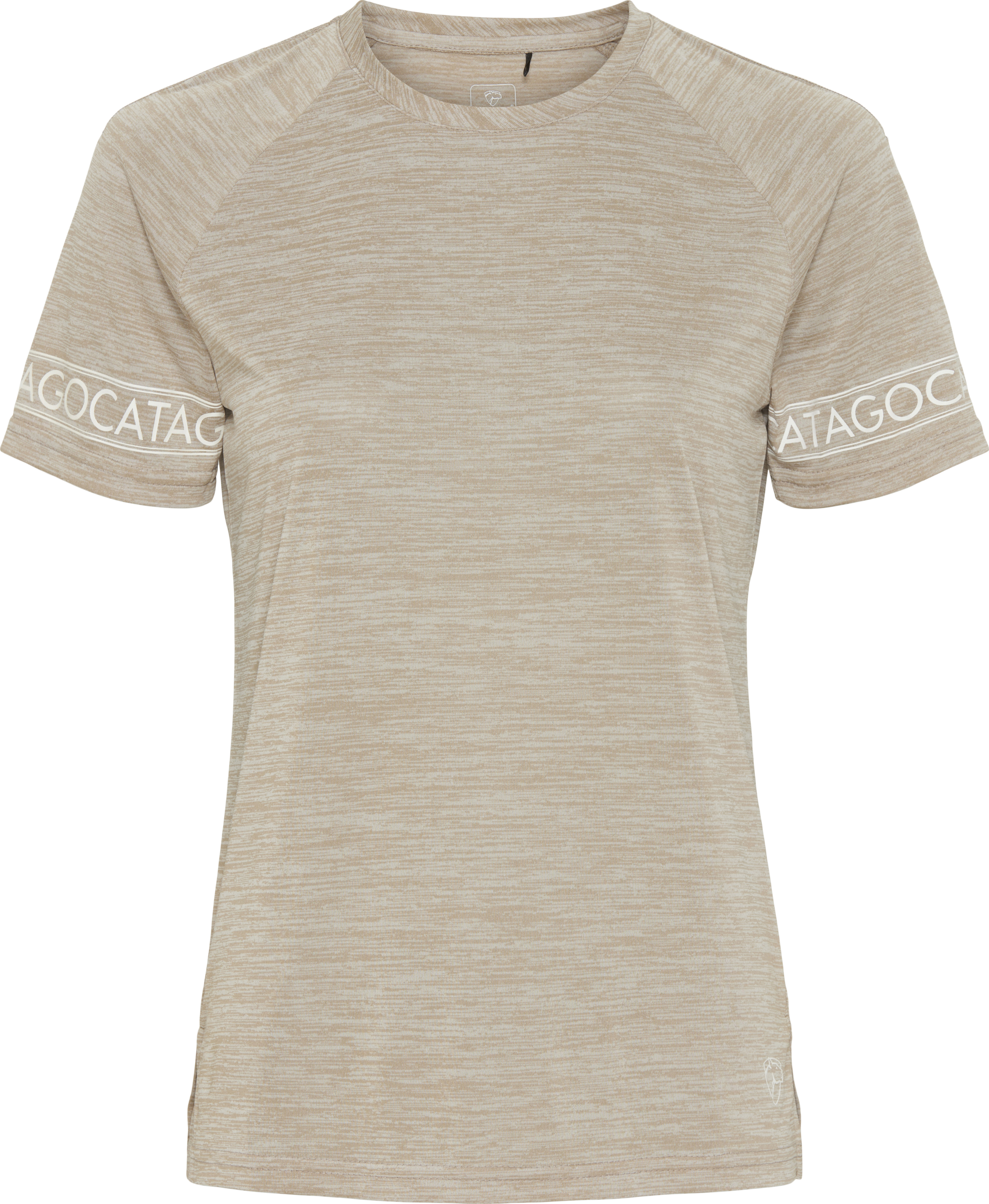 Catago Riga Kortärmad T-Shirt - Sandshell Melange - 2