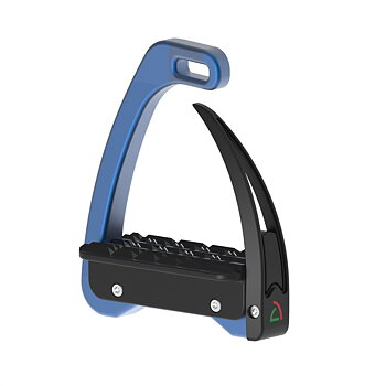 Safe Riding S-Mini Safety Stirrups -  Blue Lagoon