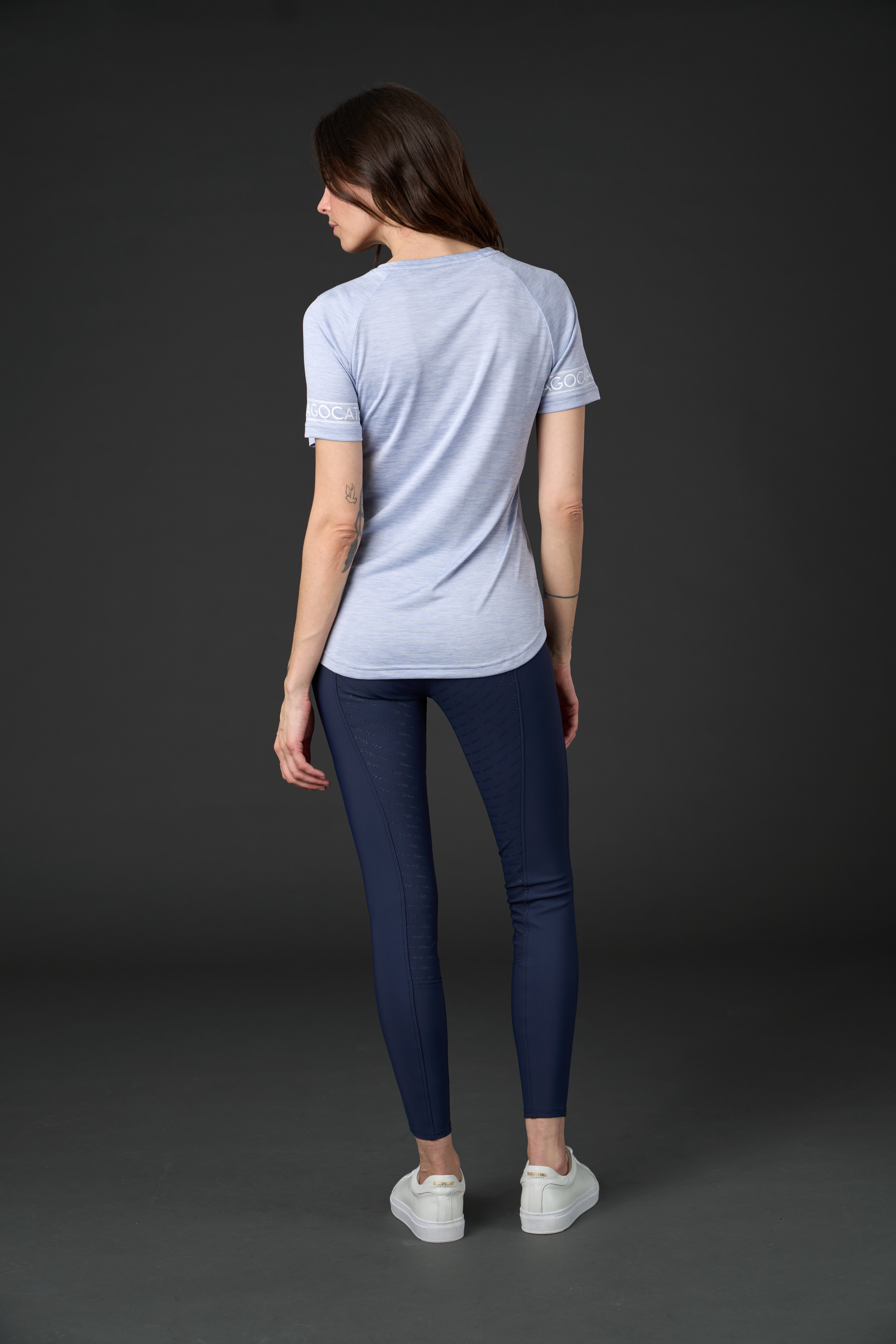 Catago Riga Short Sleeve T-Shirt - Xenon Blue Melange - 4