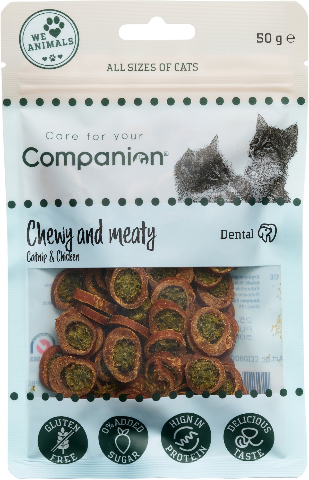 Companion KAT soft chew with chicken and catnip