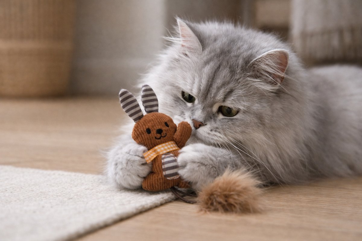 Companion Plush, Rabbit with Catnip - 3
