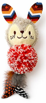Companion Plush, Rabbit with Feathers