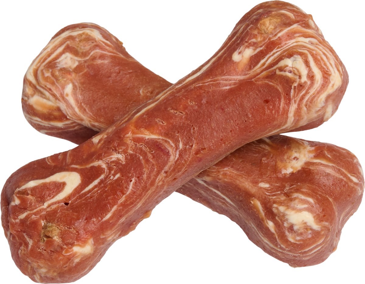Companion meat wrapped rawhide bone - duck & cod - 2