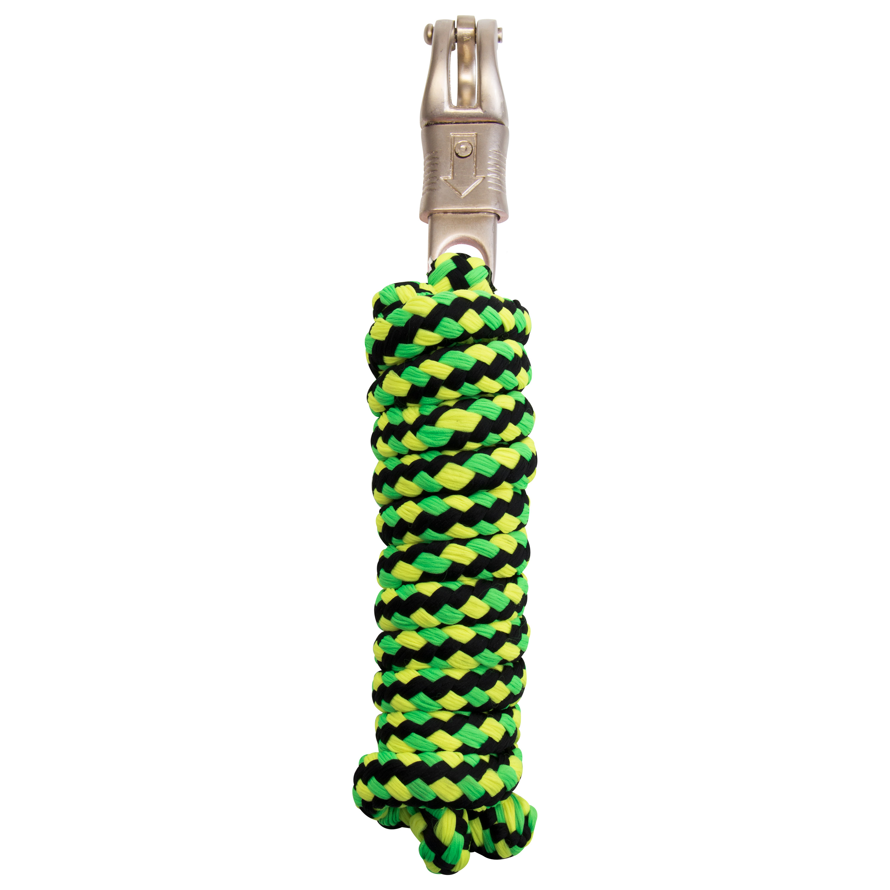 Imperial Riding Lead rope PH Navy-Neon green